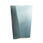 Applique outdoor & porch, en fonte d'aluminium grise et verre givré