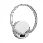Applique rings, en chrome et cristal