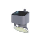 Applique solaire à détecteur de mouvement et crépusculaire - 2000 lumens - blanc chaud en thermoplastique abs - bf light