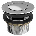 Bonde de lavabo chromée clic clac w11