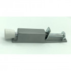 Arrêt au pied / Cale-porte pour portes d'entrée de 40 Kg maximum Argent CG99509