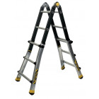 Echelle articulee telescopique 3.85 m, CENT410843