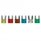 Assortiment De 10 Fusibles Miniatures Automobile (7.5 - 30A)