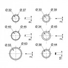 Assortiment de joints de siphon wirquin
