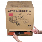 Closoir ventilé Airtec Duo roll 50 m ocre en 310 mm