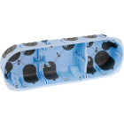 BOITE ENCASTREMENT PLACO TRIPLE AIR'METIC 67 P40 Boîte d'encastrement étanche à l'air XL Air'métic 3 postes Diam. 67 prof. 40mm - EUROHM - 52066