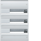 Tableau électrique Gamma+ 18, 3 rangées, 18 Modules, Quickfix - HAGER - GD318A