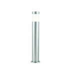 Borne equinox led, acier inoxydable et polycarbonate, 80 cm