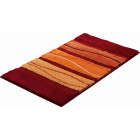 Tapis de salle de bain orly orange 60 x 100 cm