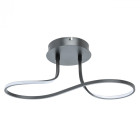 Plafonnier noir techno   19 cm