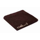 Tapis de salle de bain colani 40 marron 60 x 60 cm