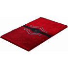 Tapis de salle de bain crystal light rubis 60 x 100 cm