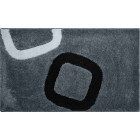 Tapis de salle de bain arolo 60 x 100 cm gris