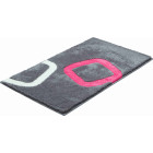 Tapis de salle de bain arolo rose 60 x 100 cm