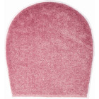 Tapis de salle de bain curts rose housse pour abattant wc 47 x 50 cm
