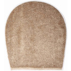 Tapis de salle de bain curts beige housse pour abattant wc 47 x 50 cm