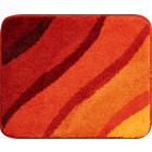 Tapis de salle de bain duna 50 x 60 cm orange