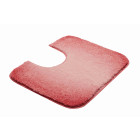 Tapis de salle de bain moon rose contour wc 50 x 60 cm