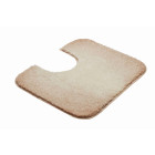 Tapis de salle de bain moon beige 50 x 60 cm