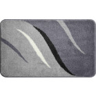 Tapis de salle de bain wings gris 60 x 100 cm