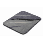 Tapis de salle de bain wings gris 50 x 60 cm