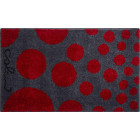 Tapis de salle de bain colani 16 rouge 60 x 100 cm