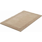 Tapis de salle de bain luxor beige 50 x 80 cm