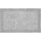 Tapis de salle de bain luxor gris 50 x 80 cm