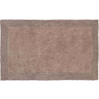 Tapis de salle de bain luxor beige 50 x 80 cm
