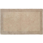 Tapis de salle de bain luxor gris 80 x 150 cm