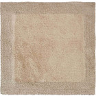Tapis de salle de bain luxor beige 60 x 60 cm