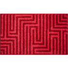 Tapis de salle de bain aruba rubis 60 x 100 cm