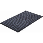 Tapis de salle de bain aruba anthracite 60 x 100 cm