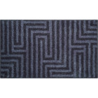 Tapis de salle de bain aruba anthracite 70 x 120 cm