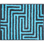 Tapis de salle de bain aruba bleu 50 x 60 cm