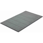 Tapis de salle de bain levio anthracite 60 x 100 cm