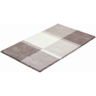 Tapis de salle de bain fantasie beige 60 x 100 cm