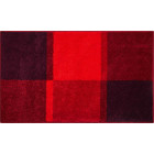 Tapis de salle de bain fantasie rubis 70 x 120 cm
