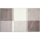 Tapis de salle de bain fantasie beige 70 x 120 cm