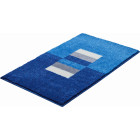 Tapis de salle de bain capricio bleu 70 x 120 cm