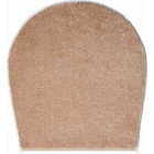Tapis de salle de bain fantastic beige housse pour abattant wc 47 x 50 cm