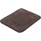 Tapis de salle de bain feeling cacao 50 x 60 cm