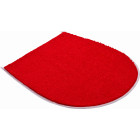 Tapis de salle de bain flash rubis housse pour abattant wc 47 x 50 cm