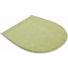 Tapis de salle de bain flash vert housse pour abattant wc 47 x 50 cm