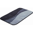 Tapis de salle de bain flash anthracite 80 x 140 cm