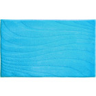 Tapis de salle de bain marrakesh turquoise 60 x 100 cm
