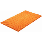 Tapis de salle de bain marrakesh orange 70 x 120 cm