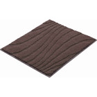 Tapis de salle de bain marrakesh cacao 50 x 60 cm