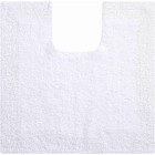 Tapis de salle de bain primo blanc contour wc 55 x 55 cm