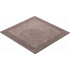 Tapis de salle de bain primo marron 55 x 55 cm